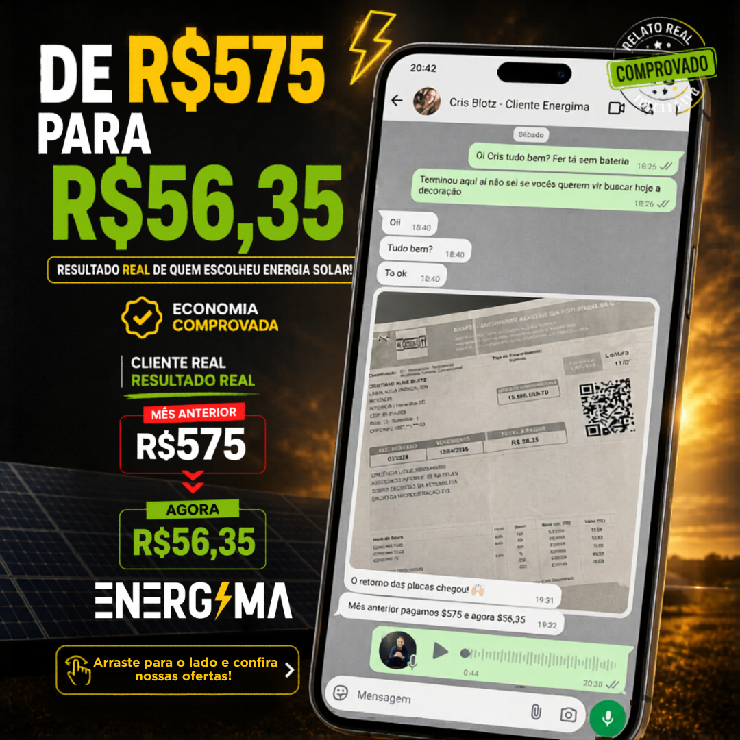 Criativo publicitário desenvolvido pela Aura Publicidade